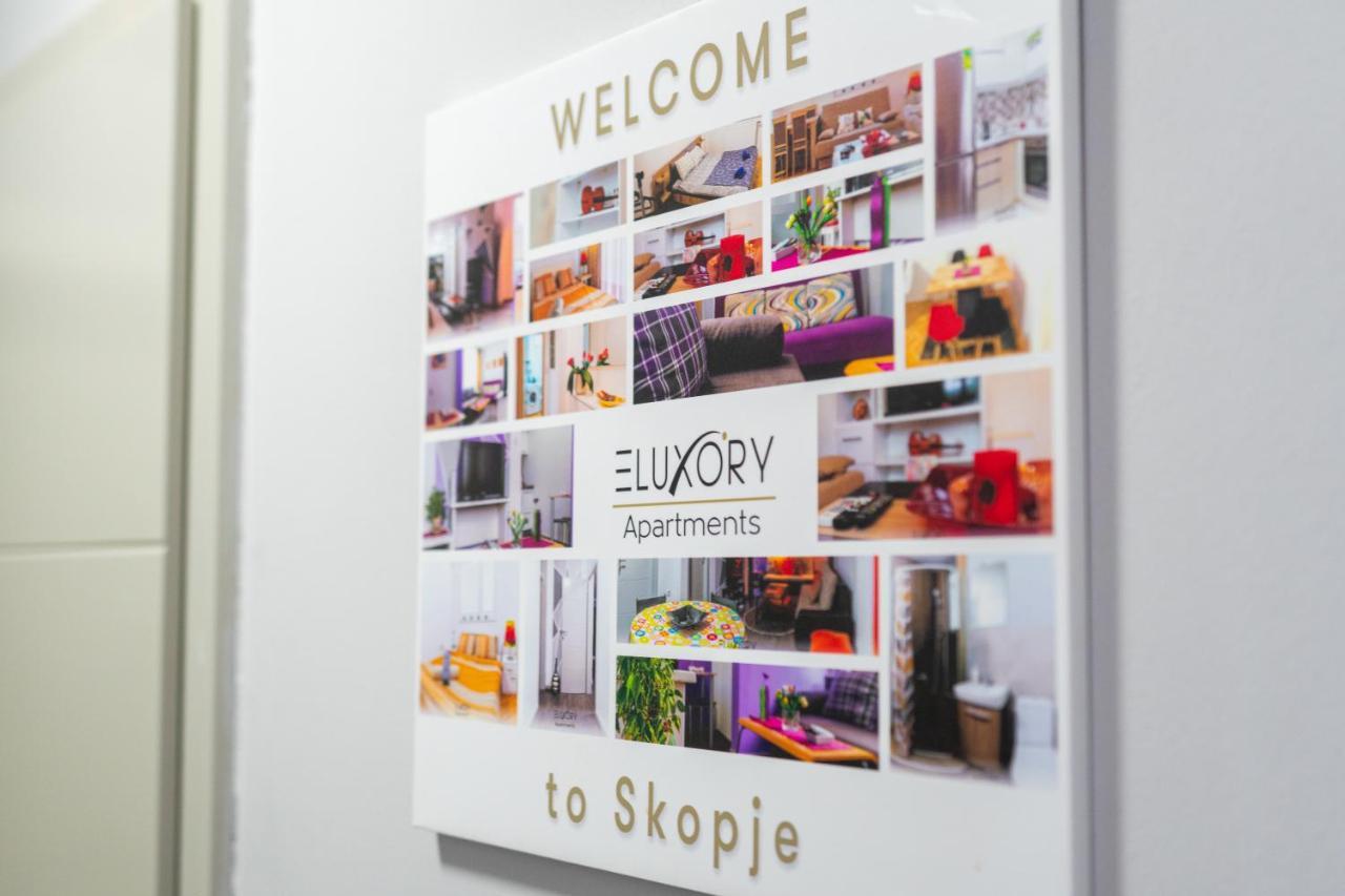 Skopje Eluxory Apartments Luaran gambar
